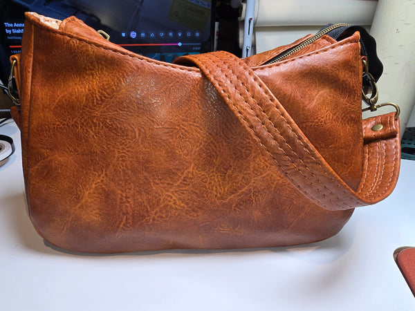 Annabella - Tobacco Shoulder Purse