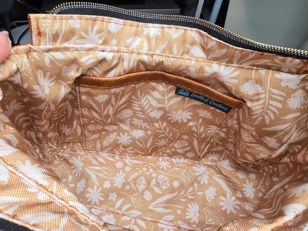 Annabella - Tobacco Shoulder Purse