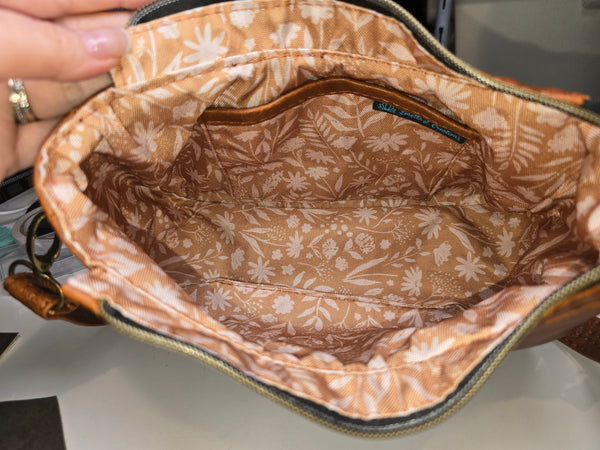 Annabella - Tobacco Shoulder Purse