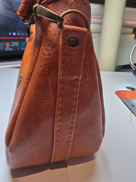 Annabella - Tobacco Shoulder Purse