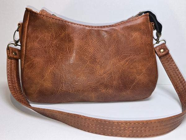 Annabella - Tobacco Shoulder Purse