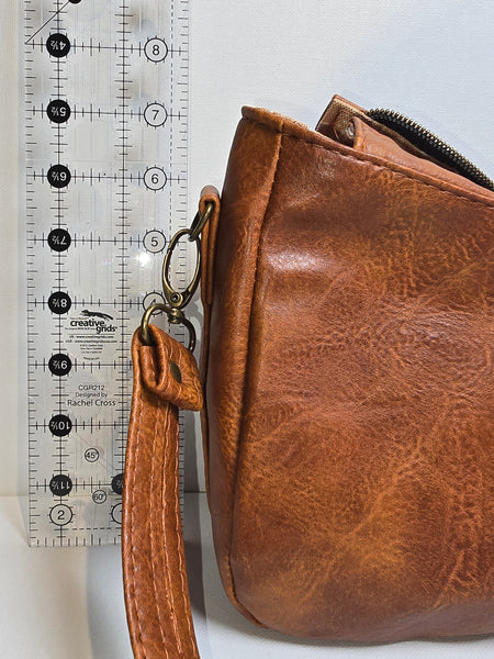 Annabella - Tobacco Shoulder Purse