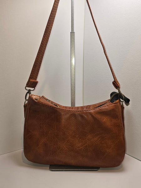 Annabella - Tobacco Shoulder Purse