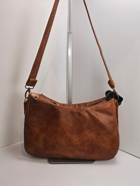 Annabella - Tobacco Shoulder Purse
