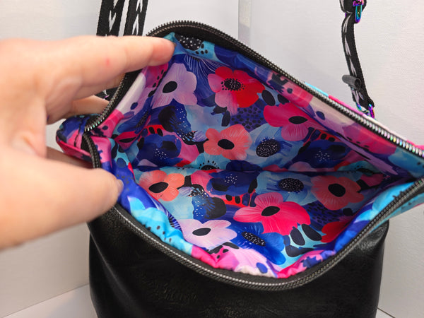 Fiona -Floral Foldover Purse