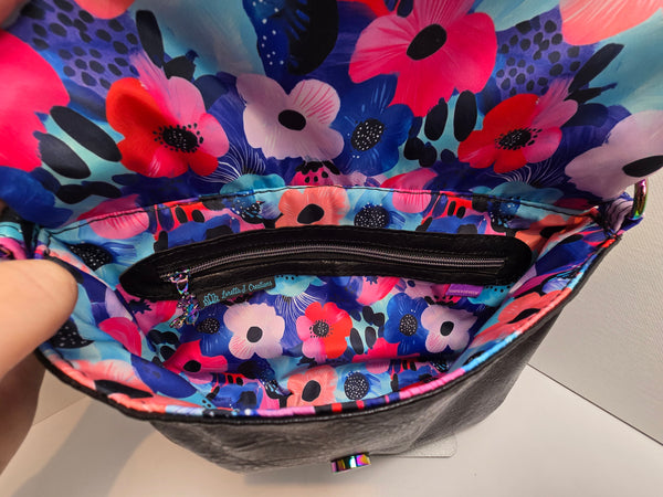 Fiona -Floral Foldover Purse