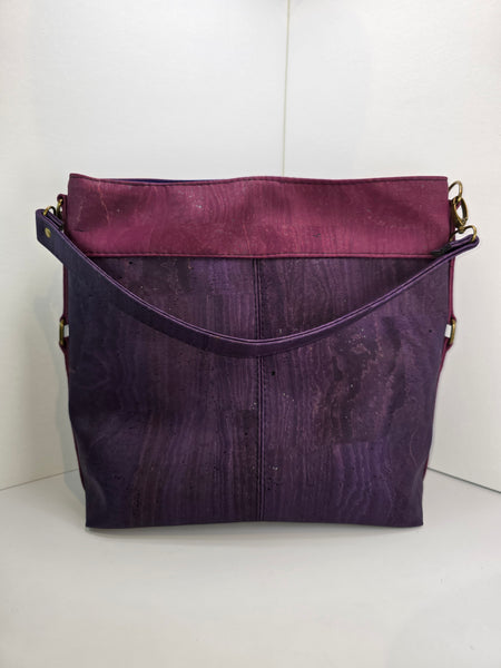 Harmonica Hobo Bag-Purple
