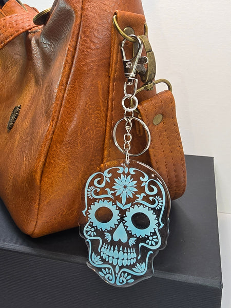 Sugar Skull Purse Charms