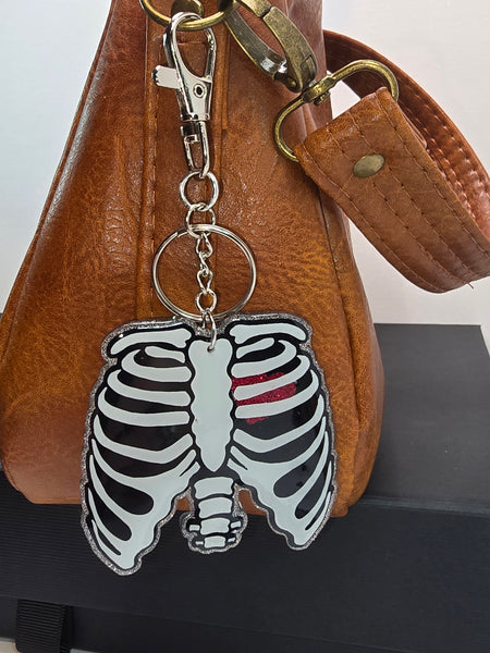 Skeleton Ribs with Heart