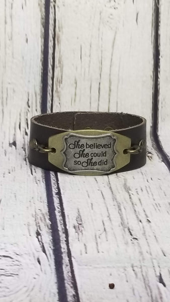 She Believed She Could so SHE Did