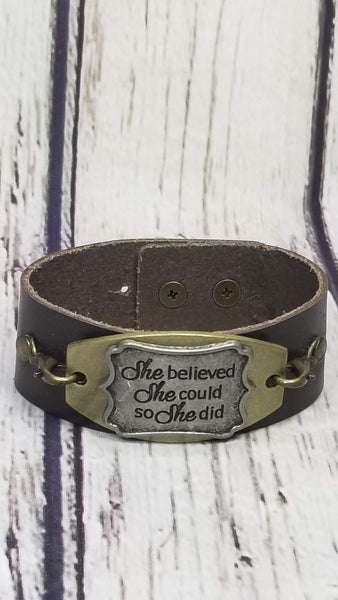 She Believed She Could so SHE Did