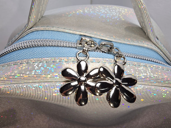 Ice sparkle Bowler Bag
