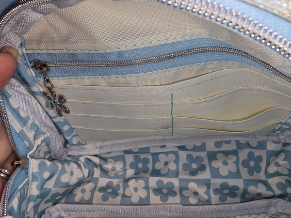 Ice sparkle Bowler Bag