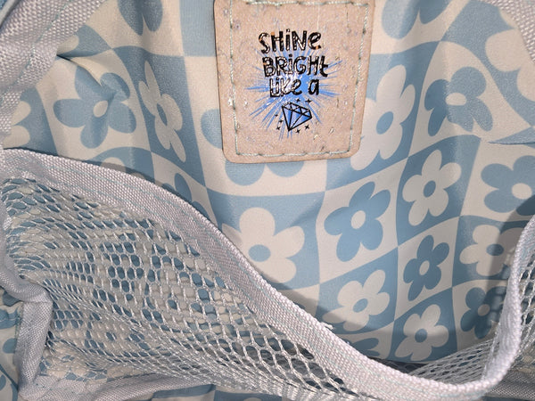Ice sparkle Bowler Bag