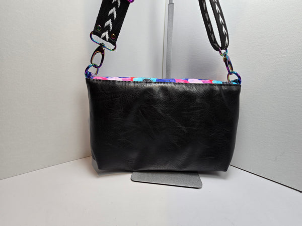Floral Foldover Purse