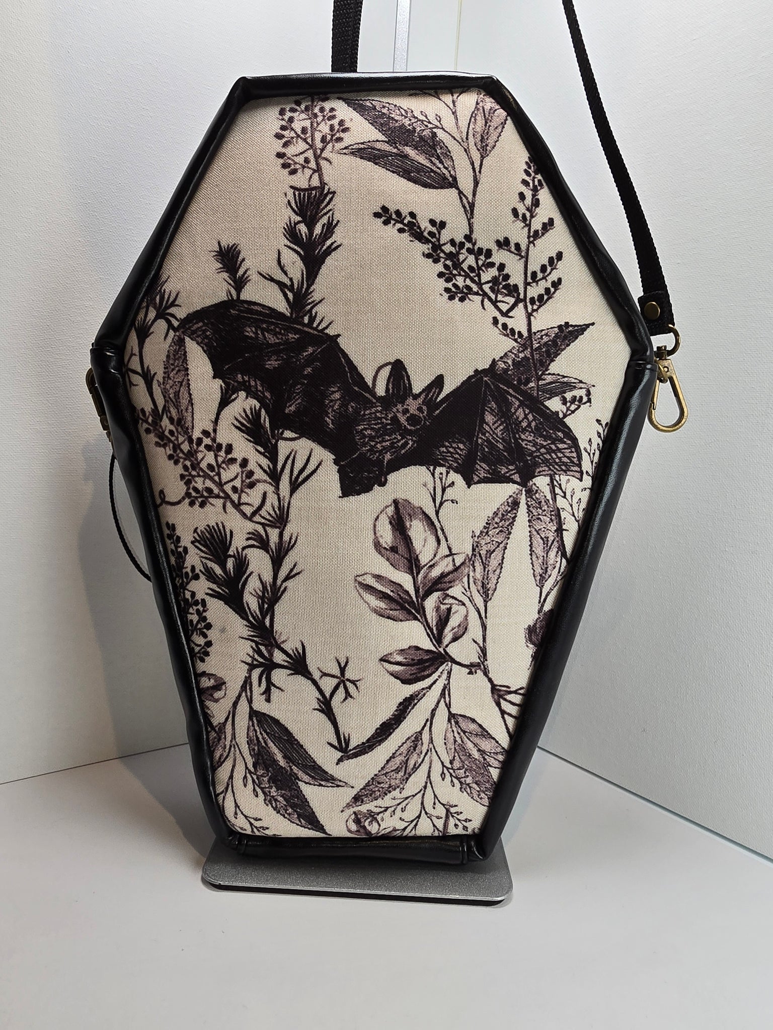 Bats and Raven Coffin Purse