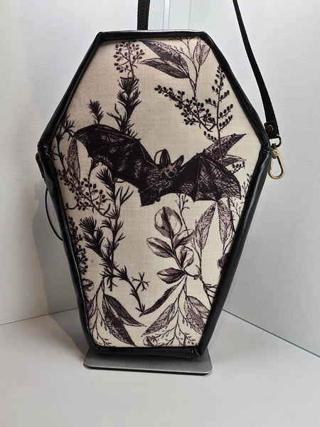 Bats and Raven Coffin Purse
