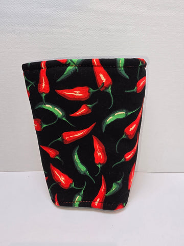 Hot Peppers Cold Cup Cozy