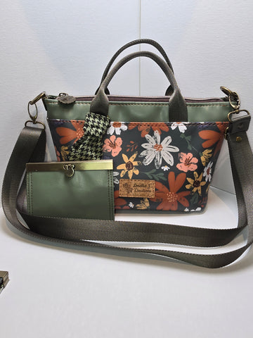 Floral Totini Tote and Crossbody