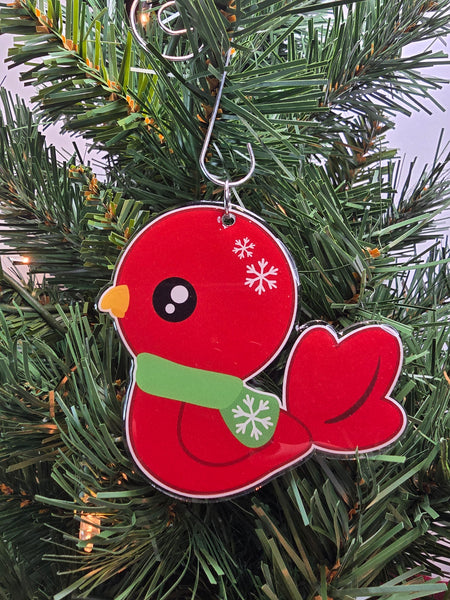 Cardinal Ornament