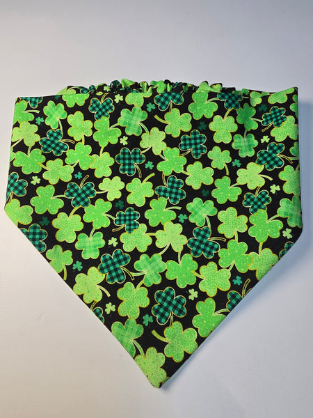 Shamrock Love Scrunchie Bandana