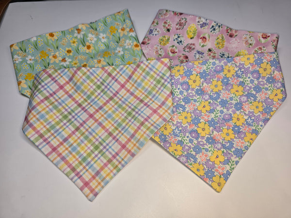 Spring Scrunchie Bandanas