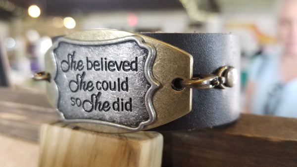 She Believed She Could so SHE Did