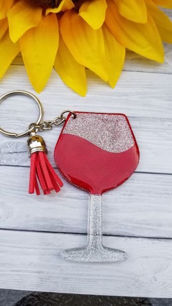 Wine keychains